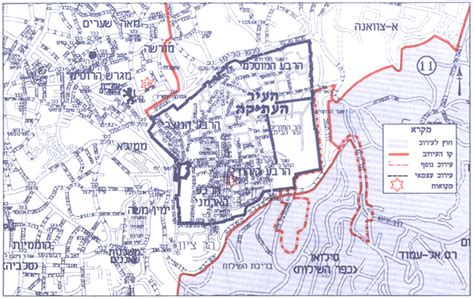 ירושלים מפה